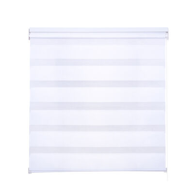 Cortina Roller Mashini Zebra Blanco 120 x 250 cm