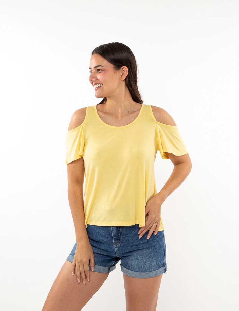 Polera Manga Corta Mujer Zibel