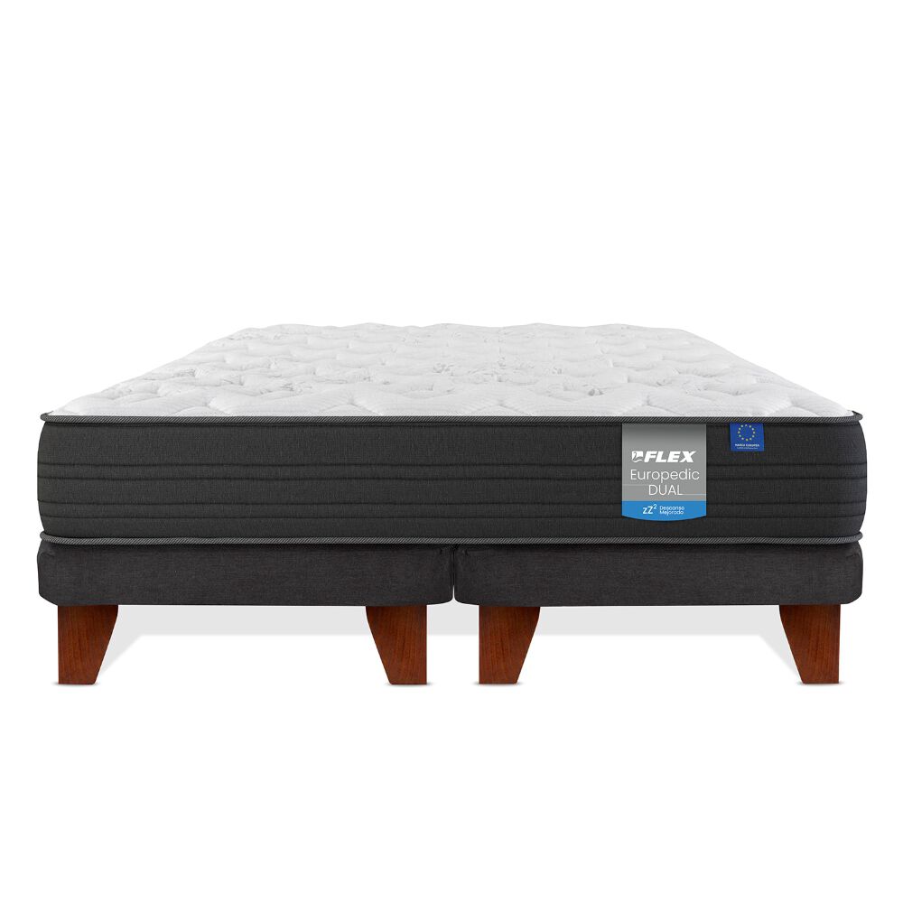 Cama Europea Flex 2 Plazas Europedic Dual