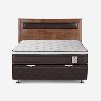 Imagen 1 del producto Boxet Rosen 2 Plazas New Style 6 + Respaldo Ferrara