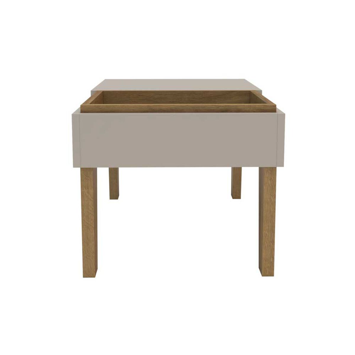 Mesa de Centro Exit Veneza Roble-Blanco