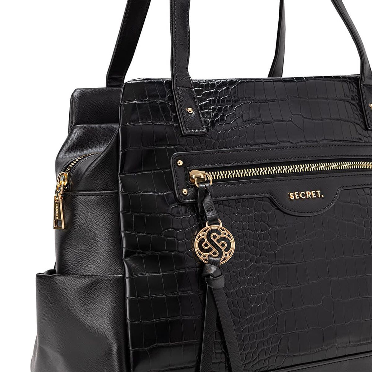 Cartera de Hombro Polonia Negro L Secret