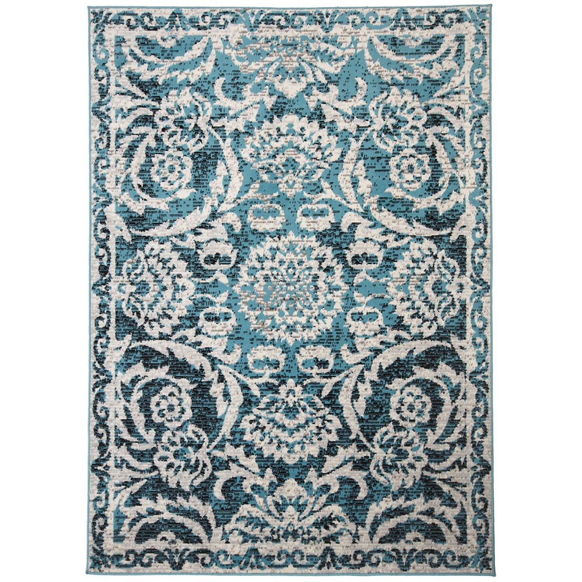 Alfombra Modalfo Kashan King 153 x 213 cm Azul