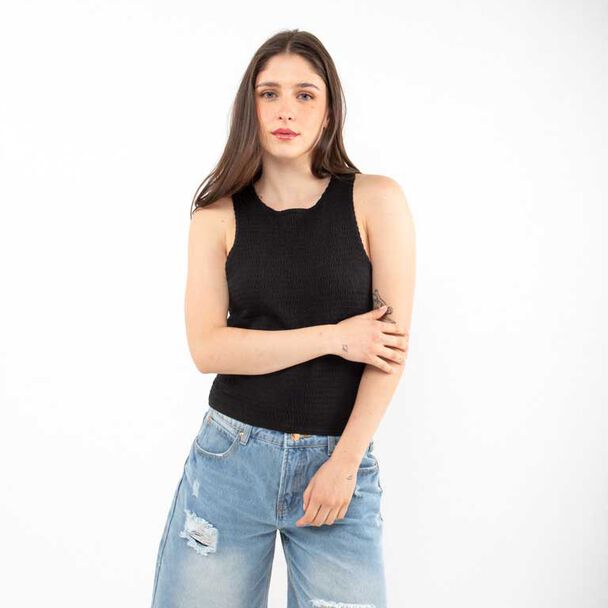 Polera Sin Mangas Mujer Icono