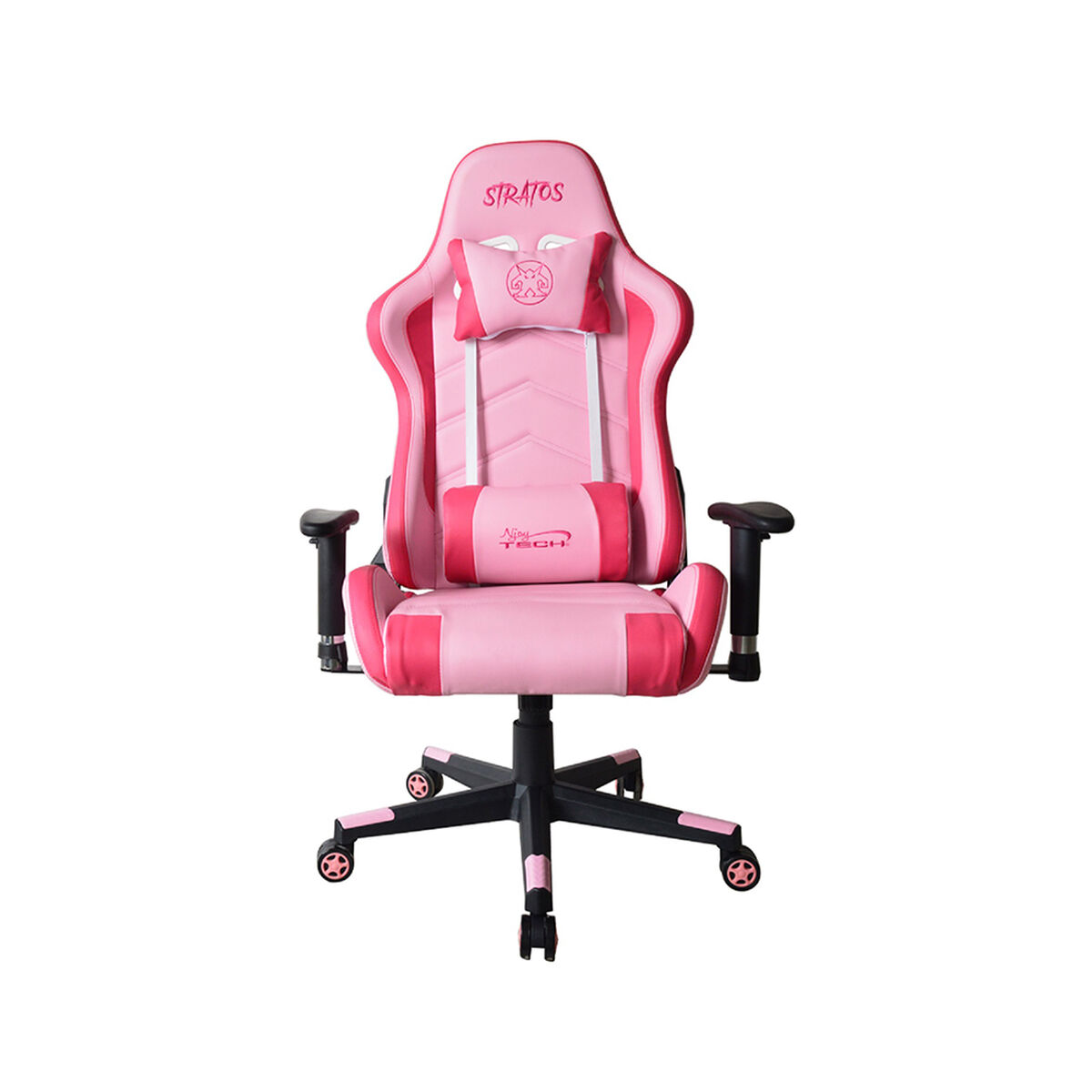 Silla Gamer NJoytech Stratos Rosa