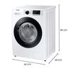Lavadora Secadora Samsung WD95T4046CE/ZS 9,5/6 kg.