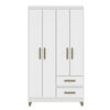 Clóset Vekkahome Lisboa 4 Puertas 2 Cajones Blanco Clóset Vekkahome Lisboa 4 Puertas 2 Cajones Blanco