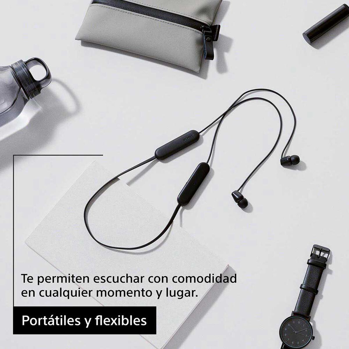 Audífonos Bluetooth In Ear SONY WI-C100/BZUC Negro