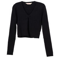 Sweater Tejido Niña Mila Negro