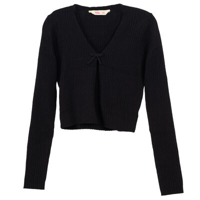 Imagen 1 del producto Sweater Tejido Niña Mila Negro