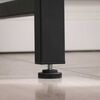 Escritorio Alto Fm Furniture Metalwood Colection Marrón Rústico