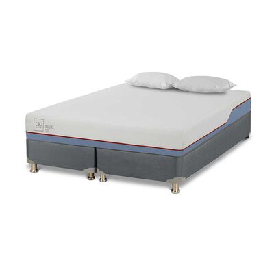 Imagen 2 del producto Cama Americana CIC Base Dividida 2 Plazas Excellence Plus + 2 Almohadas