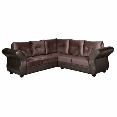 Imagen 1 del producto Sofá Seccional Diseño A&M Home Emma Derecho 5 Cuerpos Chocolate