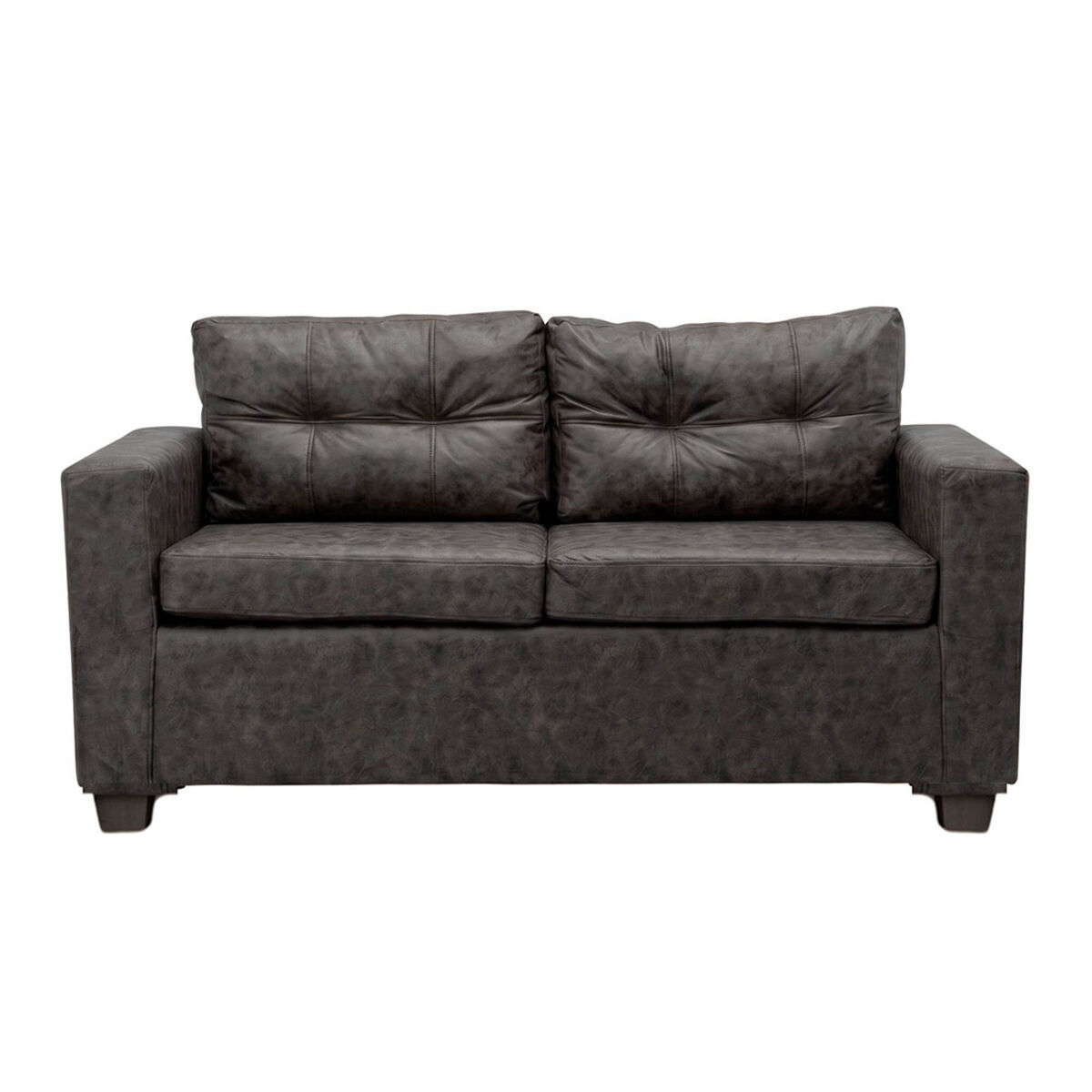 Sof&aacute; Muebles MPR Maverick 2 Cuerpos Negro