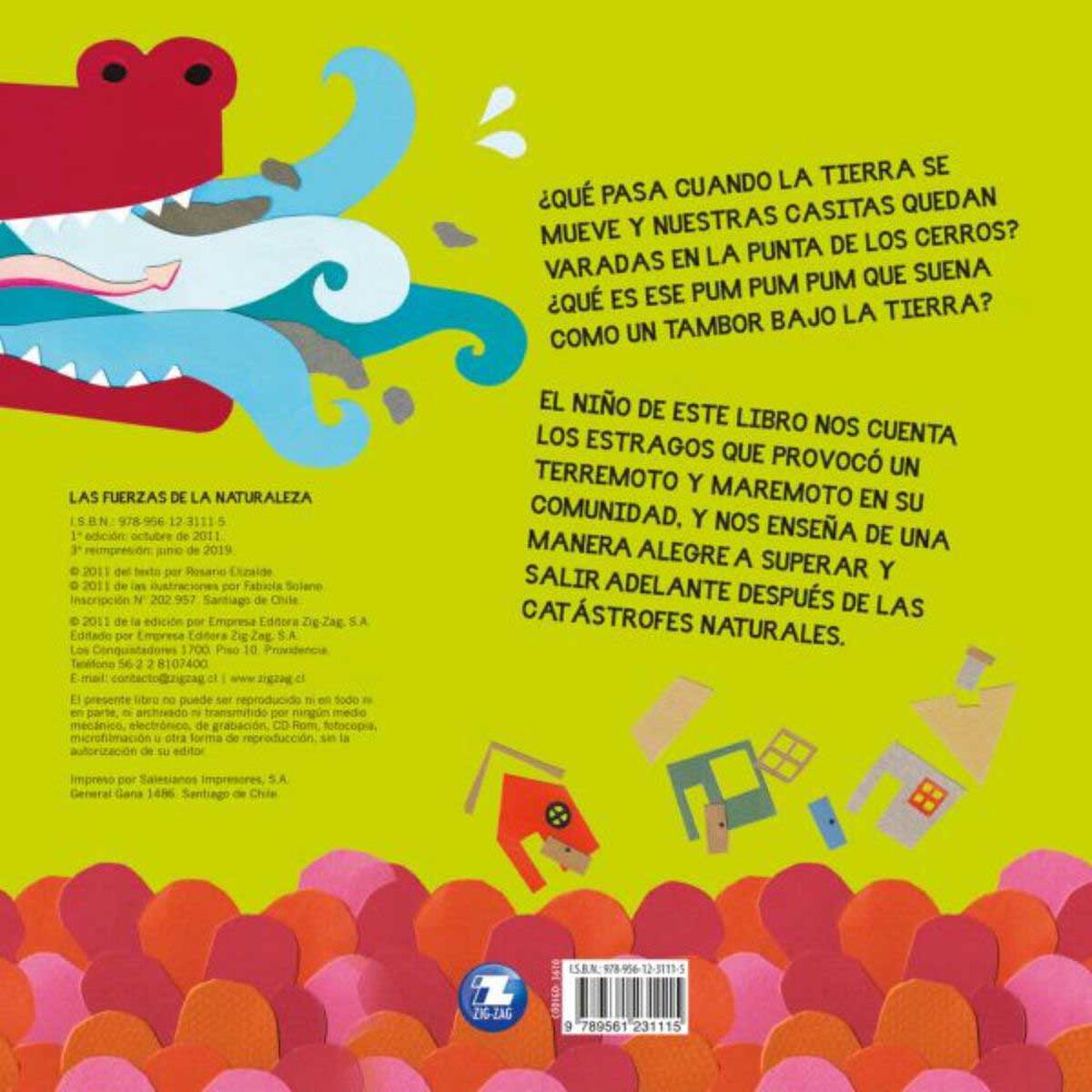 Libro El Dragón Furioso: Un Cuento Sobre Terremotos y Maremotos Rosario Elizalde Zig-Zag