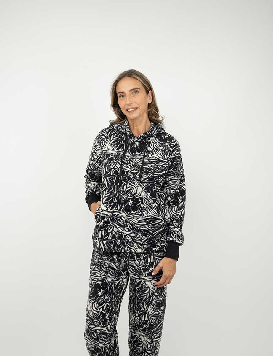 Pijama de Polar Mujer Portman Club