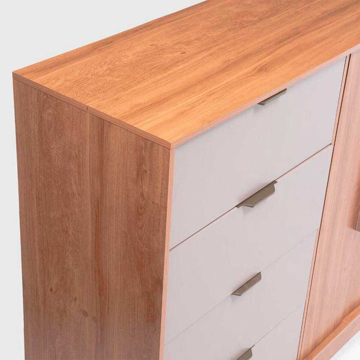 C&oacute;moda Roca Everest 4 Cajones Canela