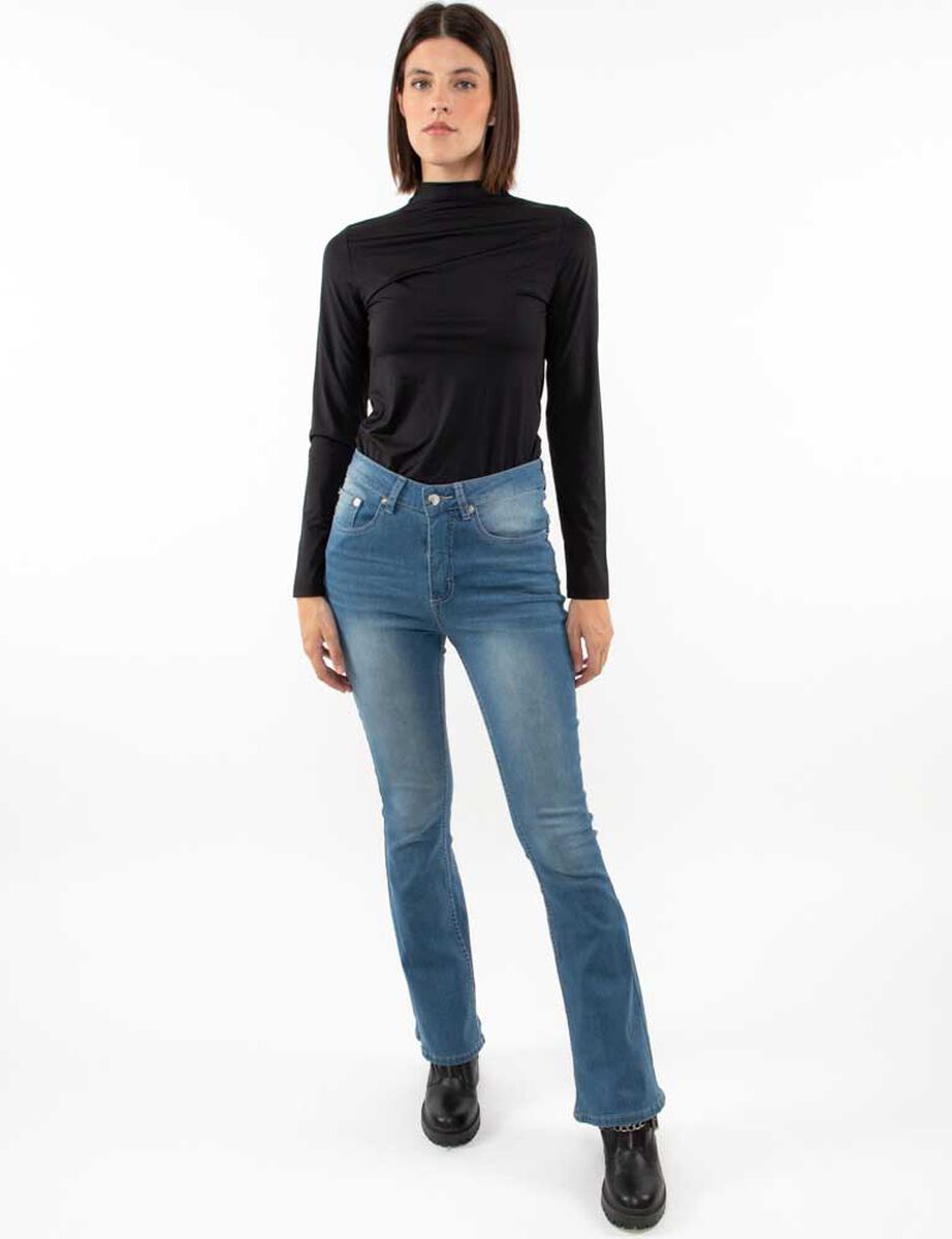 Jeans Flare Mujer Fiorucci