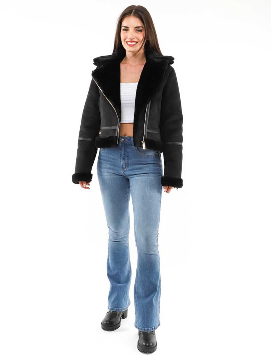 Chaqueta Aviadora Mujer Fiorucci