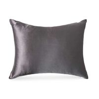 Funda de Almohada Cannon Seda Charcoal 50x90 cm
