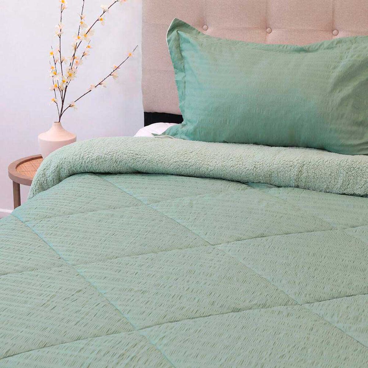 Plum&oacute;n Doral 1,5 Plazas Senses Verde