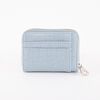 Billetera Piton Celeste Eco Cuero Mujer Portman Club