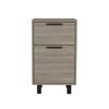 Velador TuHome Secret Z-81 con Cajón Oculto 1 Puerta Bardolino