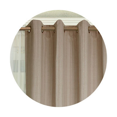Imagen 2 del producto Combo Cortinas Doral Emilia 220 x 140 cm Beige