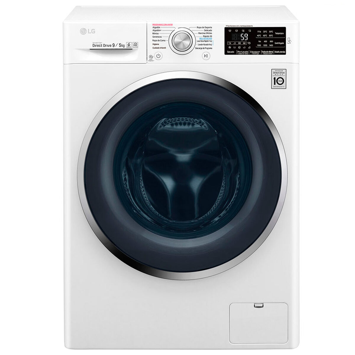 Lavadora Secadora LG WD9WB6 9 kg/5 kg