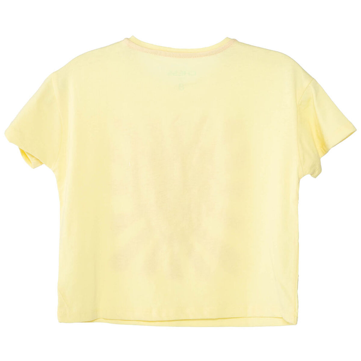 Polera Manga Corta de Algodón Niña Chess