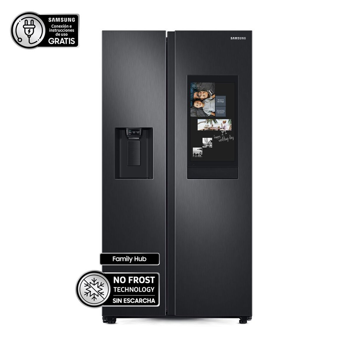 Refrigerador Side By Side Samsung Family Hub RS27T5561B1/ZS 685 lts