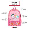 Mochila Xtrem Logan 5XT Panda Rosado