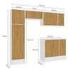 Mueble de Cocina Vekkahome Leblon Café