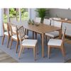 Juego de Comedor Decocasa Harmony  8 Sillas Canela Juego de Comedor Decocasa Harmony  8 Sillas Canela