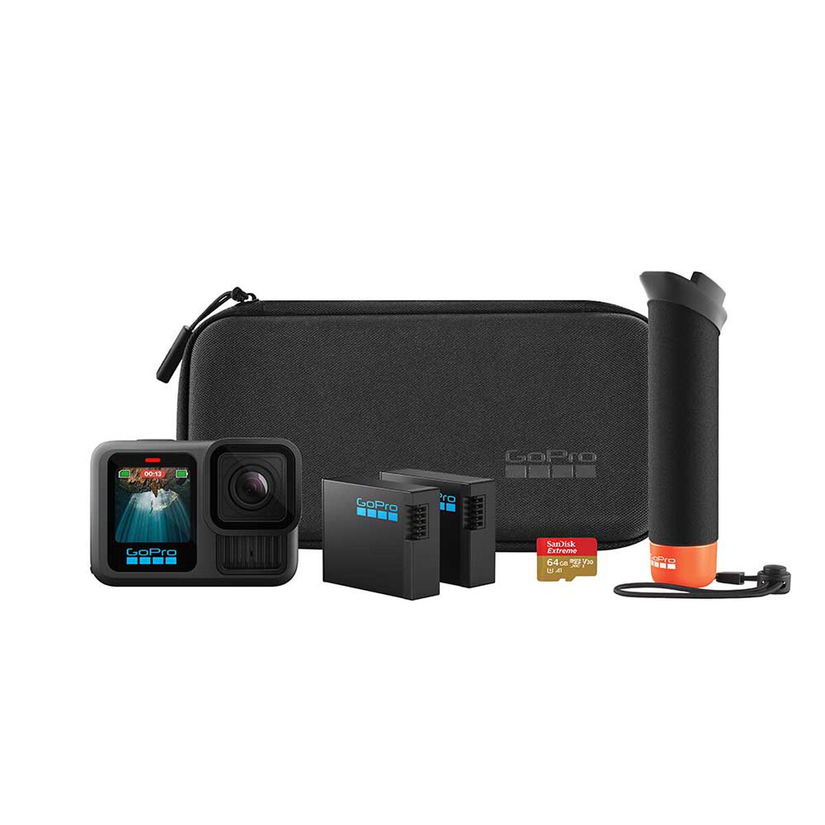 Cámara Deportiva GoPro Hero 13 Black + Kit accesorios