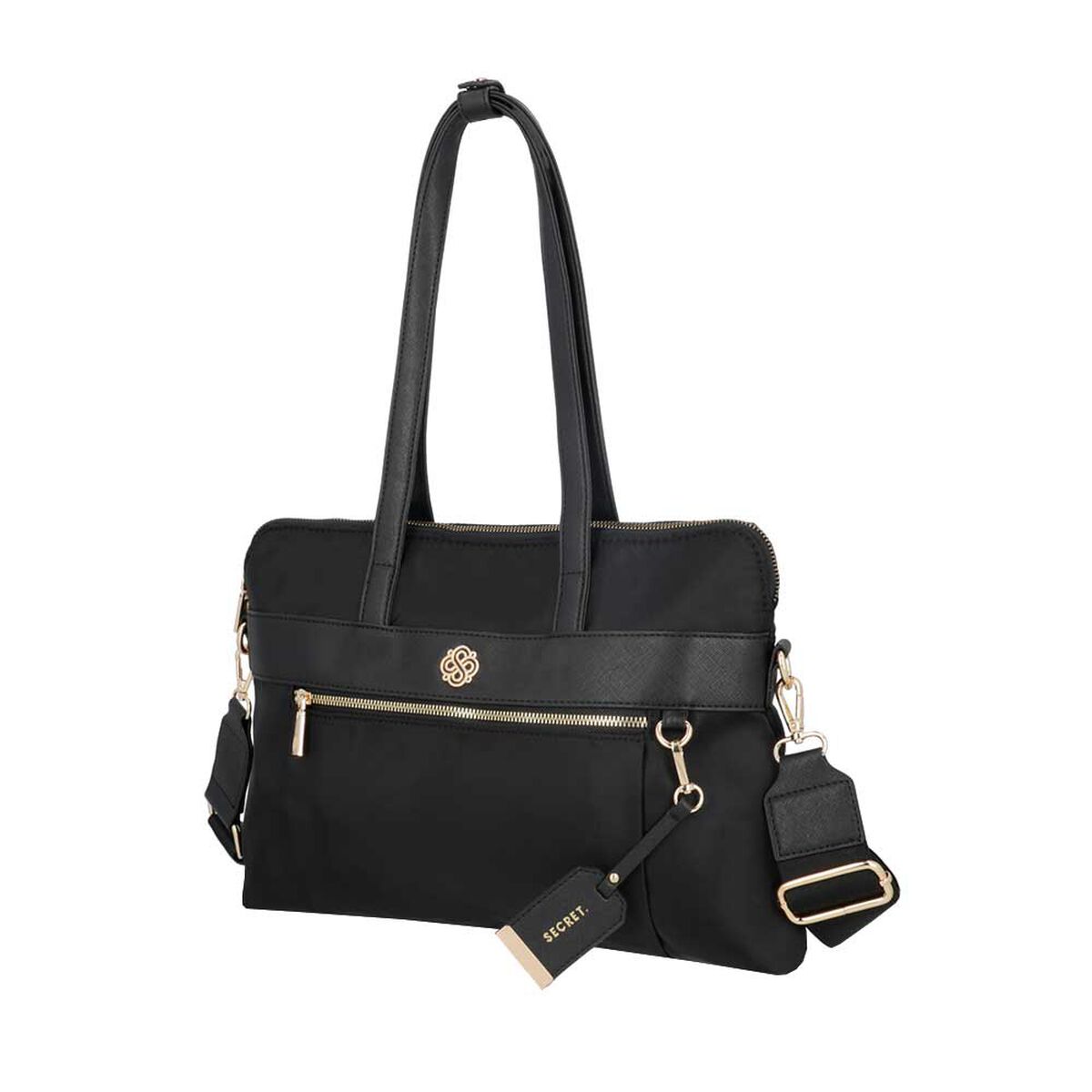 Cartera Notebook Secret Zurich SS25 14" Negro