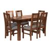 Juego de Comedor Koliat Florencia 6 Sillas Caramelo