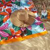 Toalla de Playa con Bolso Cooler Casanova Flower 80 x 160 cm
