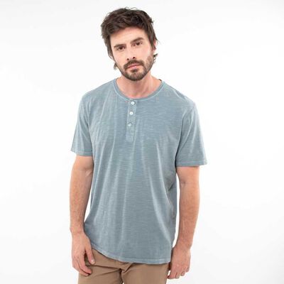 Polera Algodón Slim Manga Corta Hombre Zibel