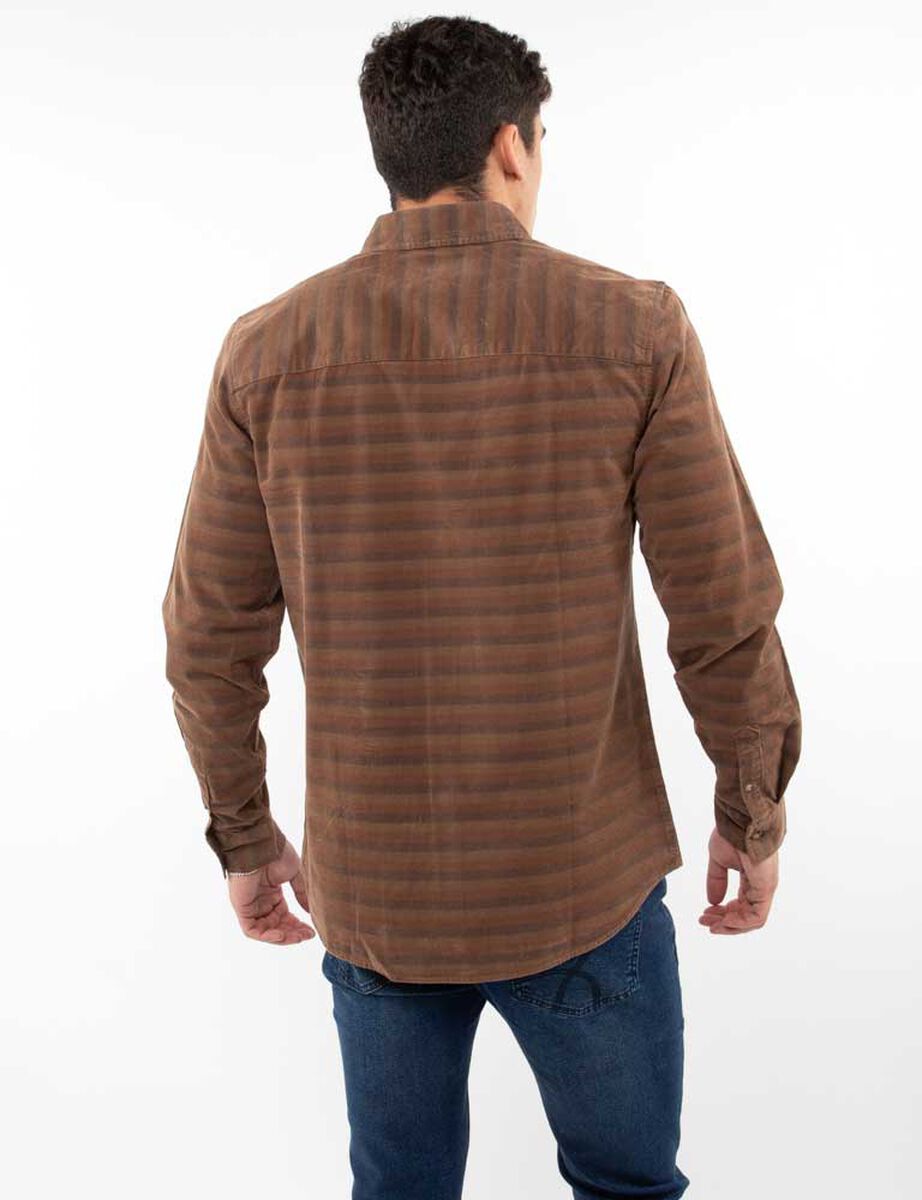 Camisa Tartán Manga Larga Hombre Fiorucci