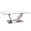 Juego Comedor Milan 8 Sillas Vidrio
