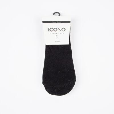 Imagen 1 del producto Pack 3 Calcetin Invisible Icono