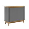 Buffet Amuv Sara 2 Puertas Gris