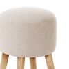 Pouf Latam Home Nantes Lino Blanco
