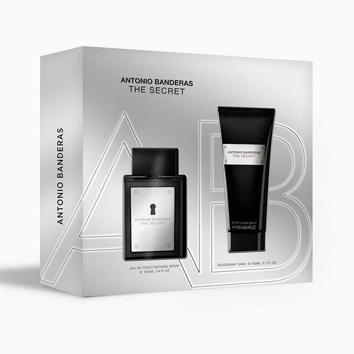 Set de Perfume Antonio Bandera The Secret EDT 50 ml Vp + After Shave Balm 75 ml