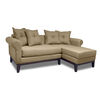 Seccional Derecho Living Factory Oklahoma 4 Cuerpos Beige