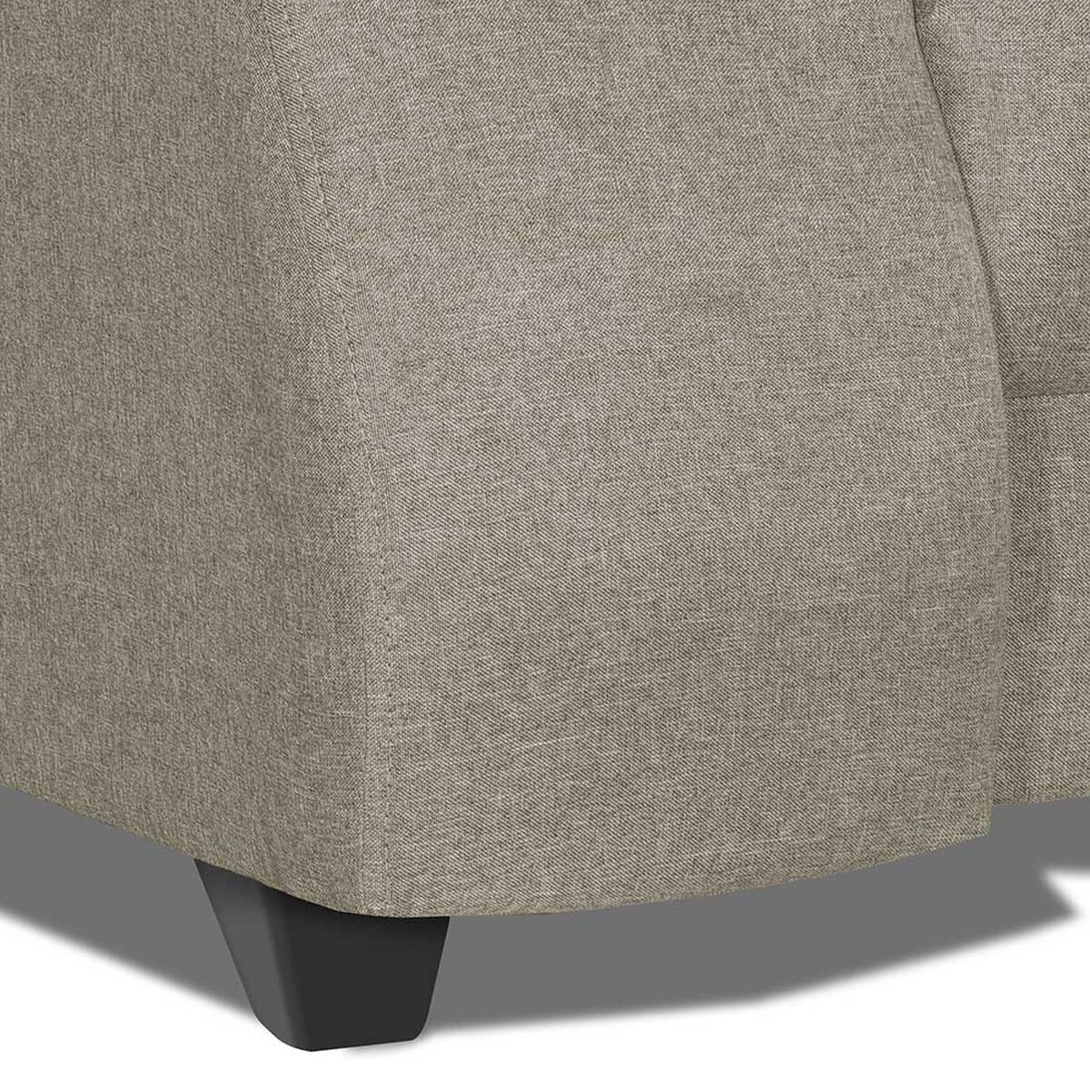 Sofá Seccional Derecho  Innovamuebles Fortaleza 5 Cuerpos Beige