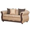 Juego de Living Black Factory Serrana 5 Cuerpos Beige