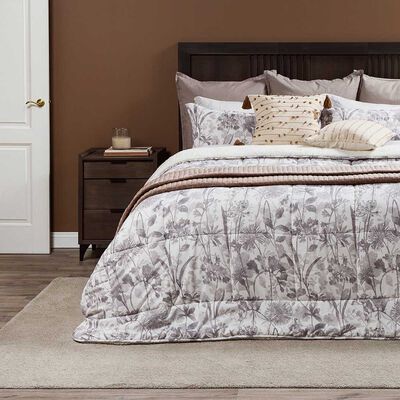 Plum&oacute;n Rosen 2 Plazas Sherpa Alaska Bernat Blanco/Taupe