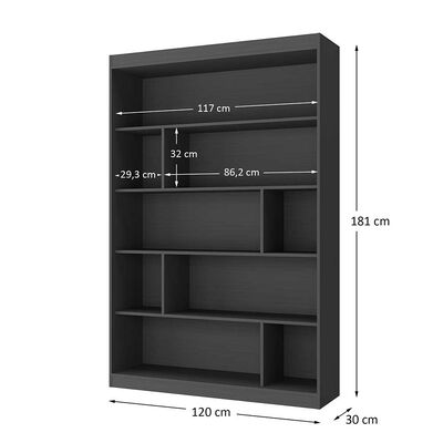 Imagen 2 del producto Librero Di Poretti Joe Negro
